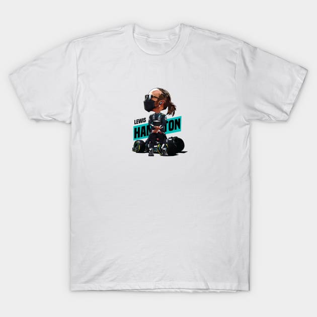 Tooned Hamilton T-Shirt by pxl_g